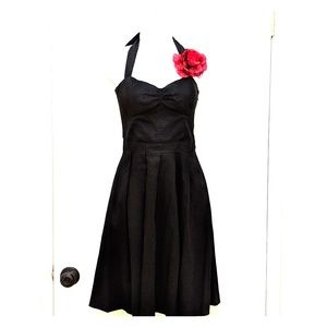 Bebe dress - vintage inspired, halter
